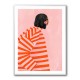 The Woman With the Orange Stripes
