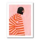 The Woman With the Orange Stripes