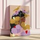 Hidden Behind Yellow Purple Flowers