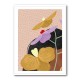 Hidden Behind Yellow Purple Flowers