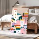 Colorful Village Scene