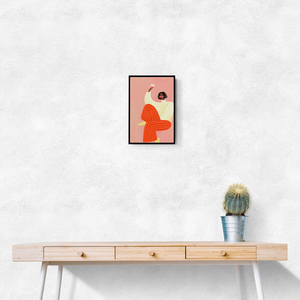 The Woman With The Glass of Wine
