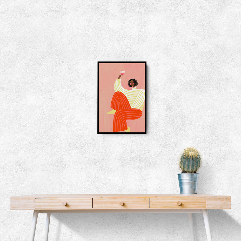 The Woman With The Glass of Wine