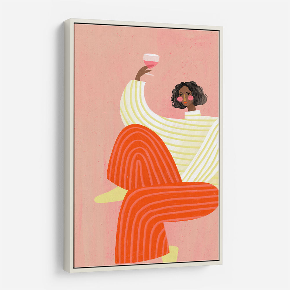 The Woman With The Glass of Wine