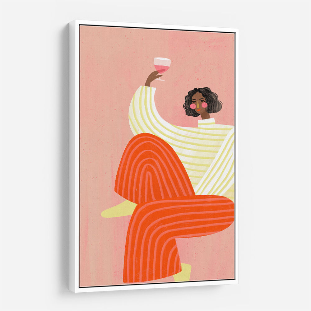 The Woman With The Glass of Wine