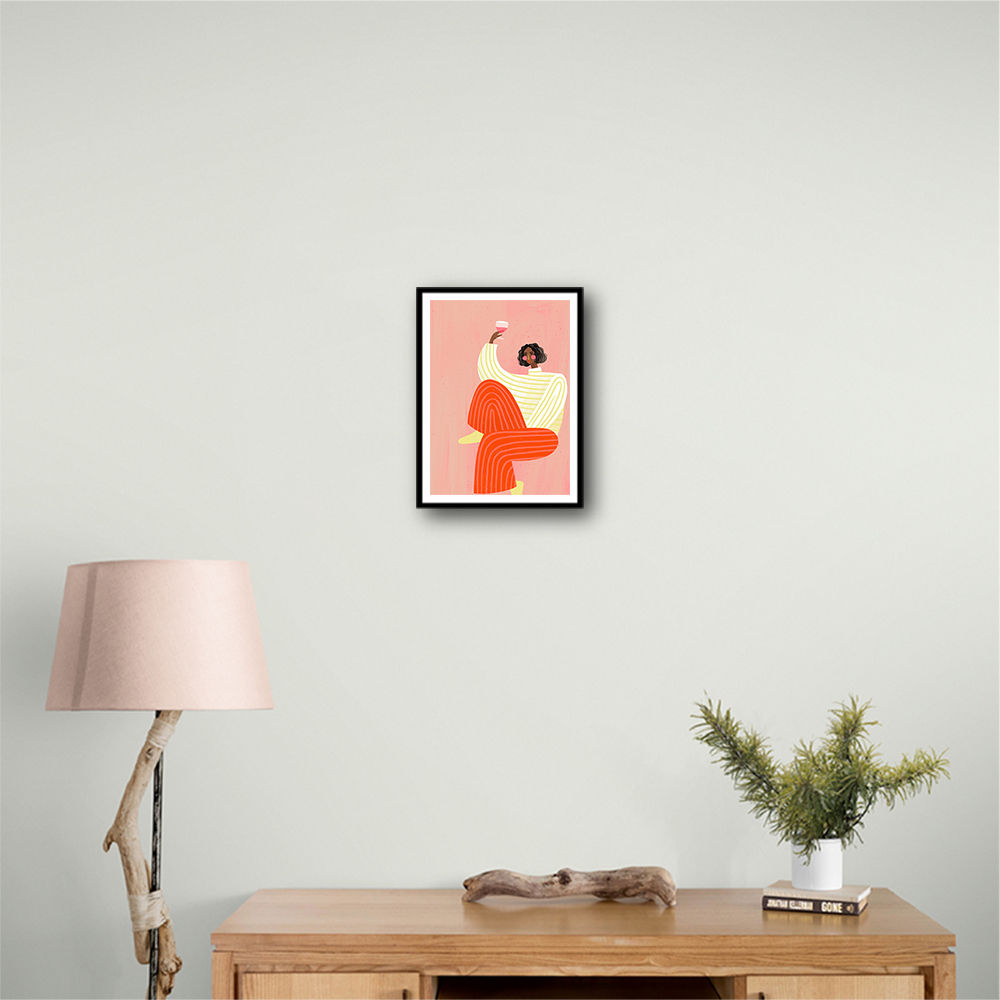 The Woman With The Glass of Wine