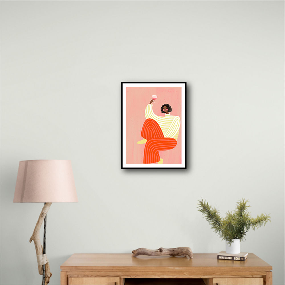 The Woman With The Glass of Wine