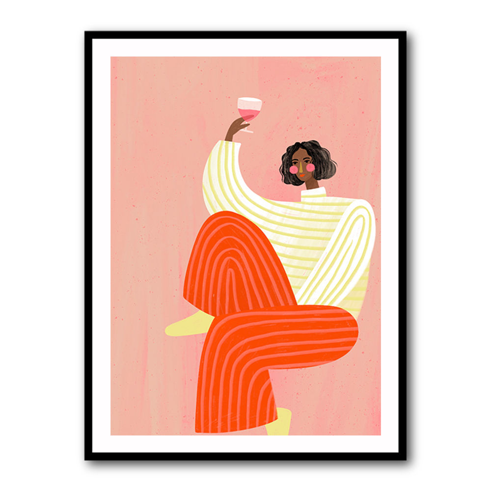 The Woman With The Glass of Wine