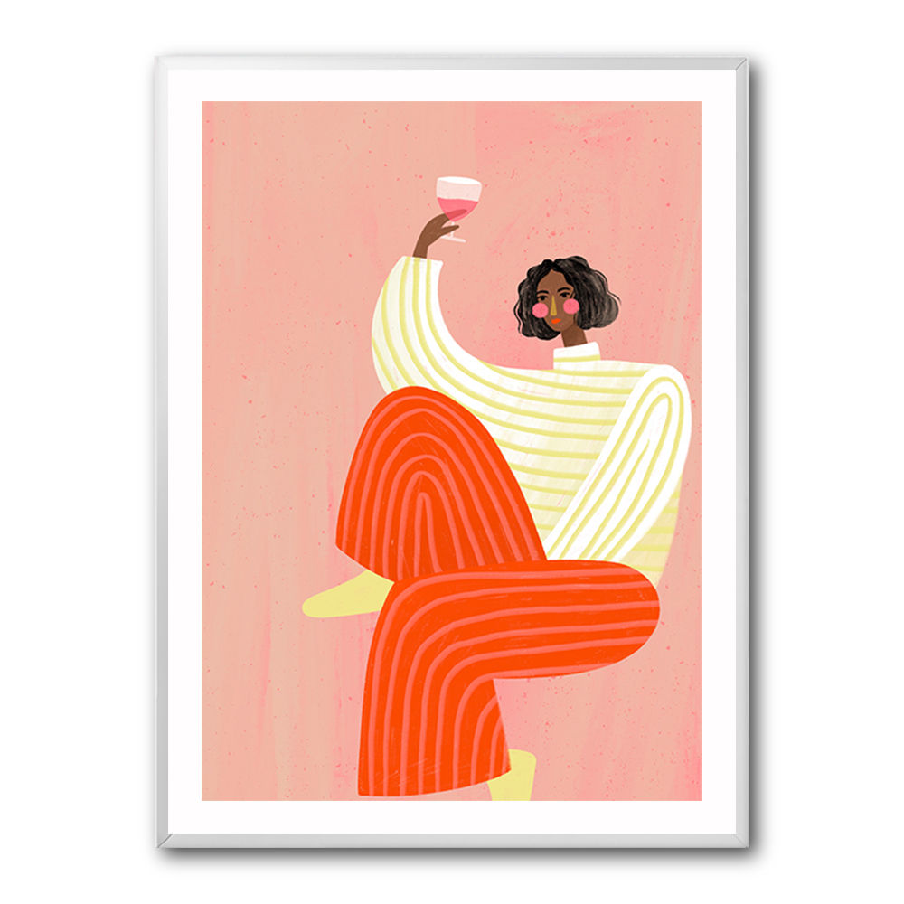 The Woman With The Glass of Wine