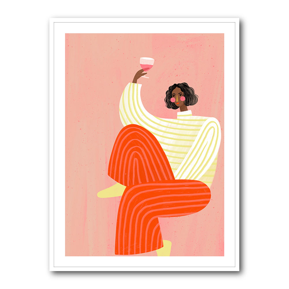 The Woman With The Glass of Wine
