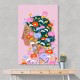 Colourful Flower Lady