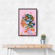 Colourful Flower Lady