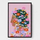 Colourful Flower Lady
