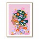 Colourful Flower Lady