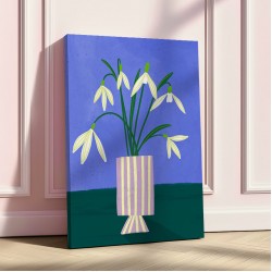 Snowdrops in Stripes