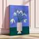 Snowdrops in Stripes