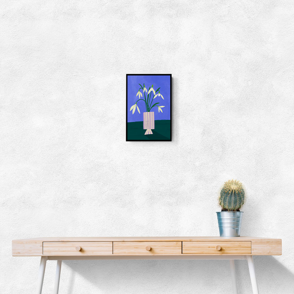 Snowdrops in Stripes