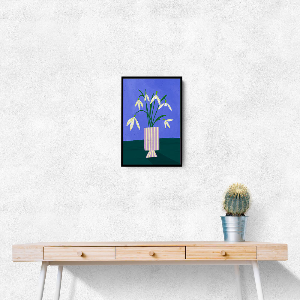 Snowdrops in Stripes