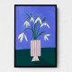 Snowdrops in Stripes