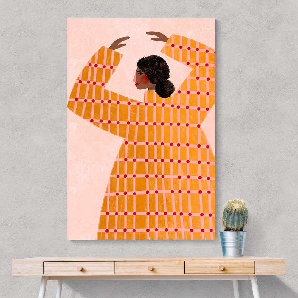 The Woman With the Checked Dress The Woman With the Checked Dress