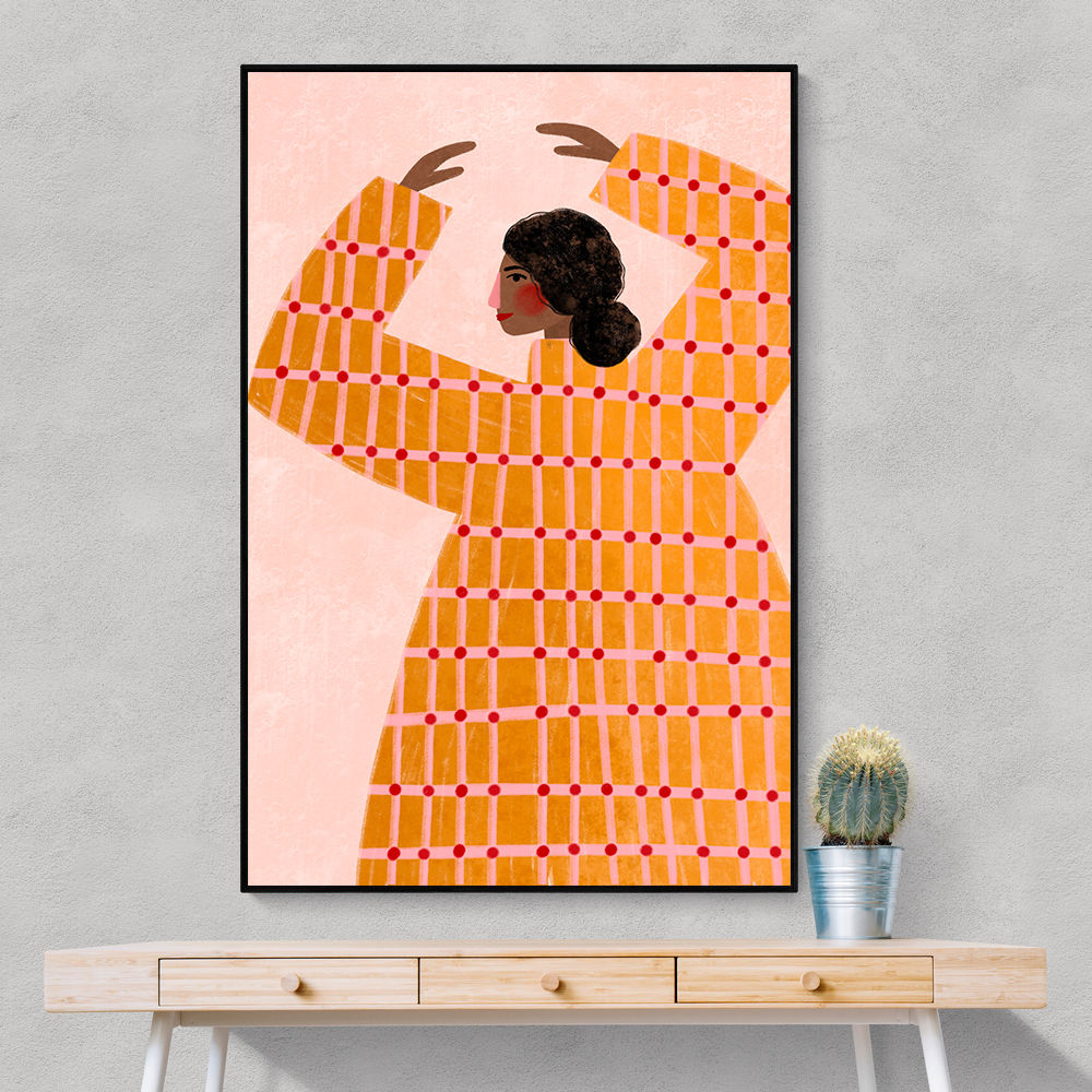 The Woman With the Checked Dress The Woman With the Checked Dress