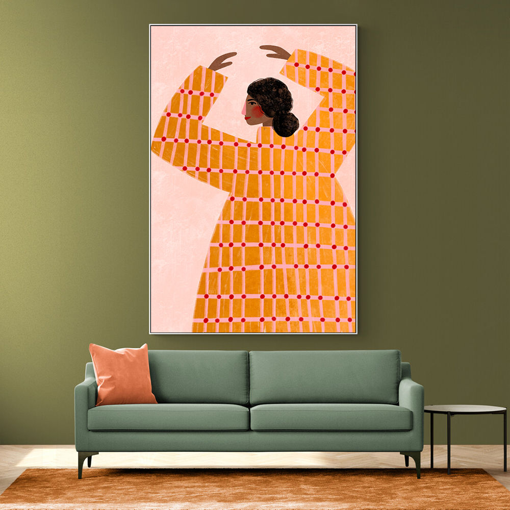 The Woman With the Checked Dress The Woman With the Checked Dress