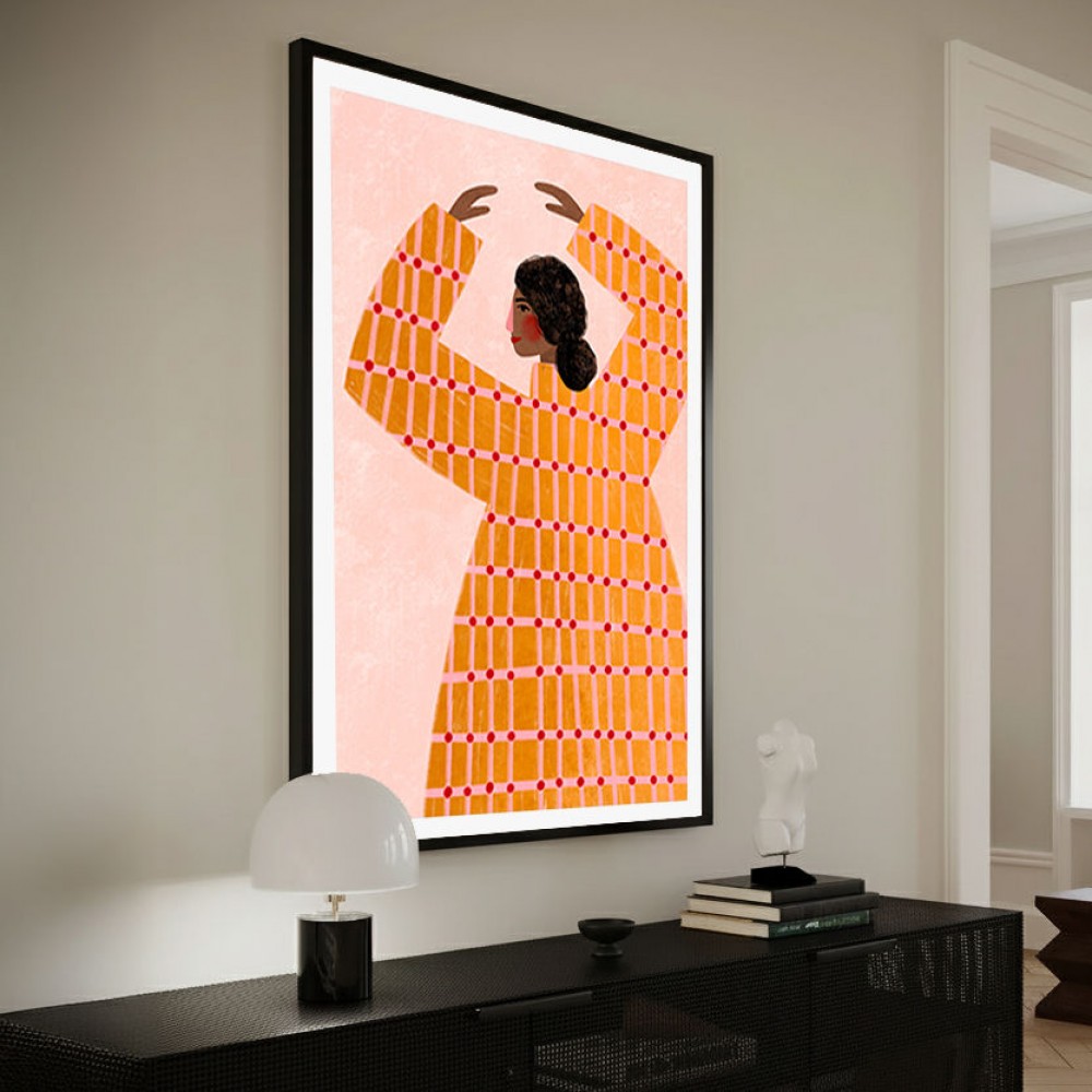 The Woman With the Checked Dress The Woman With the Checked Dress