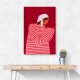 The Woman With the Red Stripes