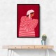 The Woman With the Red Stripes