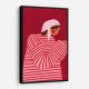 The Woman With the Red Stripes