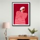 The Woman With the Red Stripes