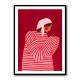 The Woman With the Red Stripes