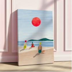 Girls At the Beach