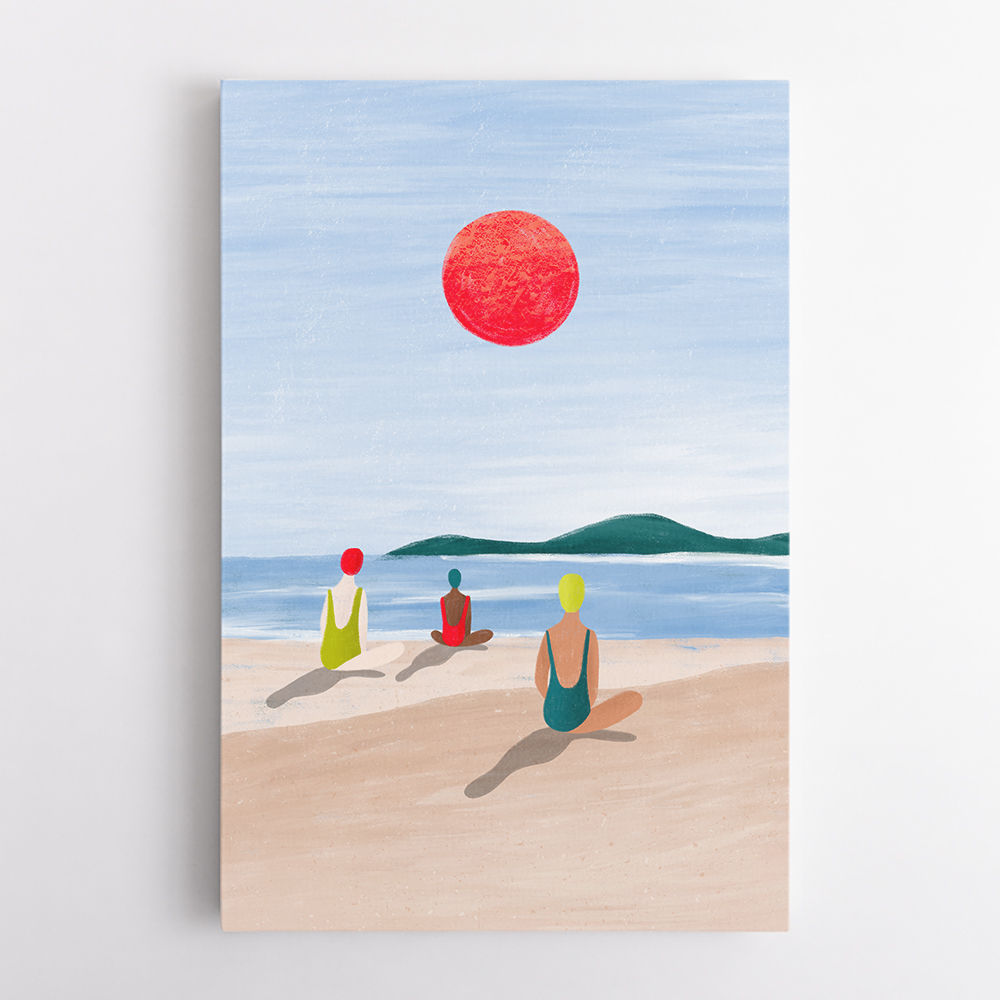 Girls At the Beach