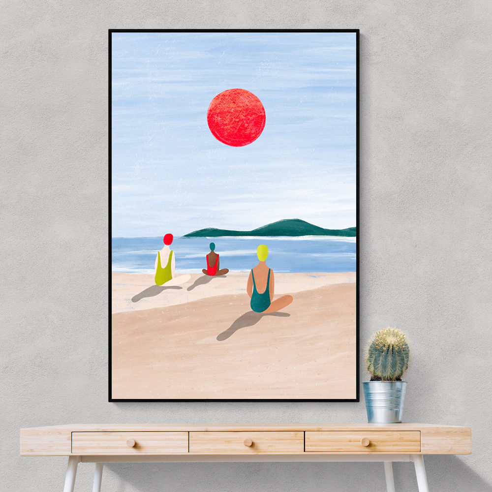 Girls At the Beach