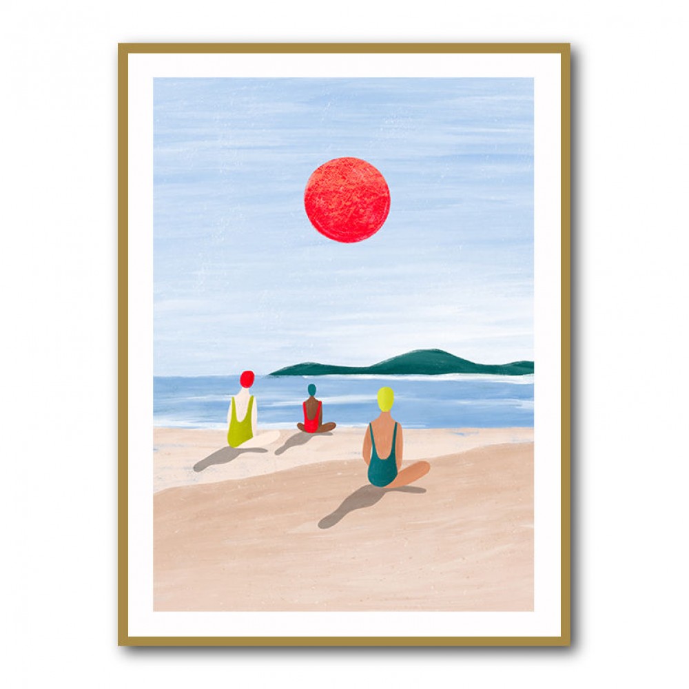 Girls At the Beach