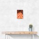 Woman With Orange Dots
