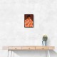 Woman With Orange Dots