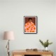 Woman With Orange Dots