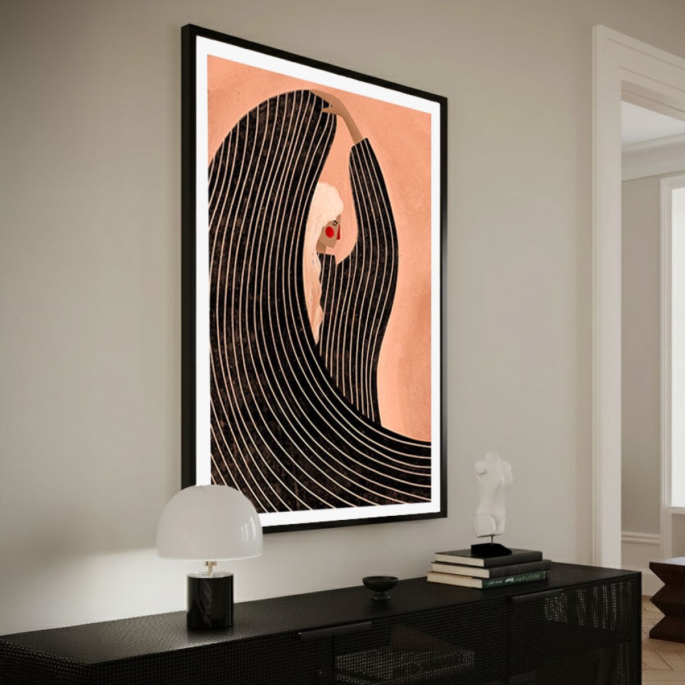 The Woman With the Black Dress