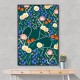 Line Lady With Florals