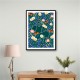 Line Lady With Florals