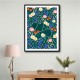 Line Lady With Florals