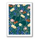 Line Lady With Florals