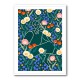 Line Lady With Florals