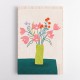 Colorful Blossoms in Stripes