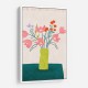 Colorful Blossoms in Stripes
