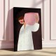 The Woman with the Pink Basket