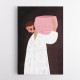 The Woman with the Pink Basket