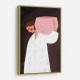 The Woman with the Pink Basket